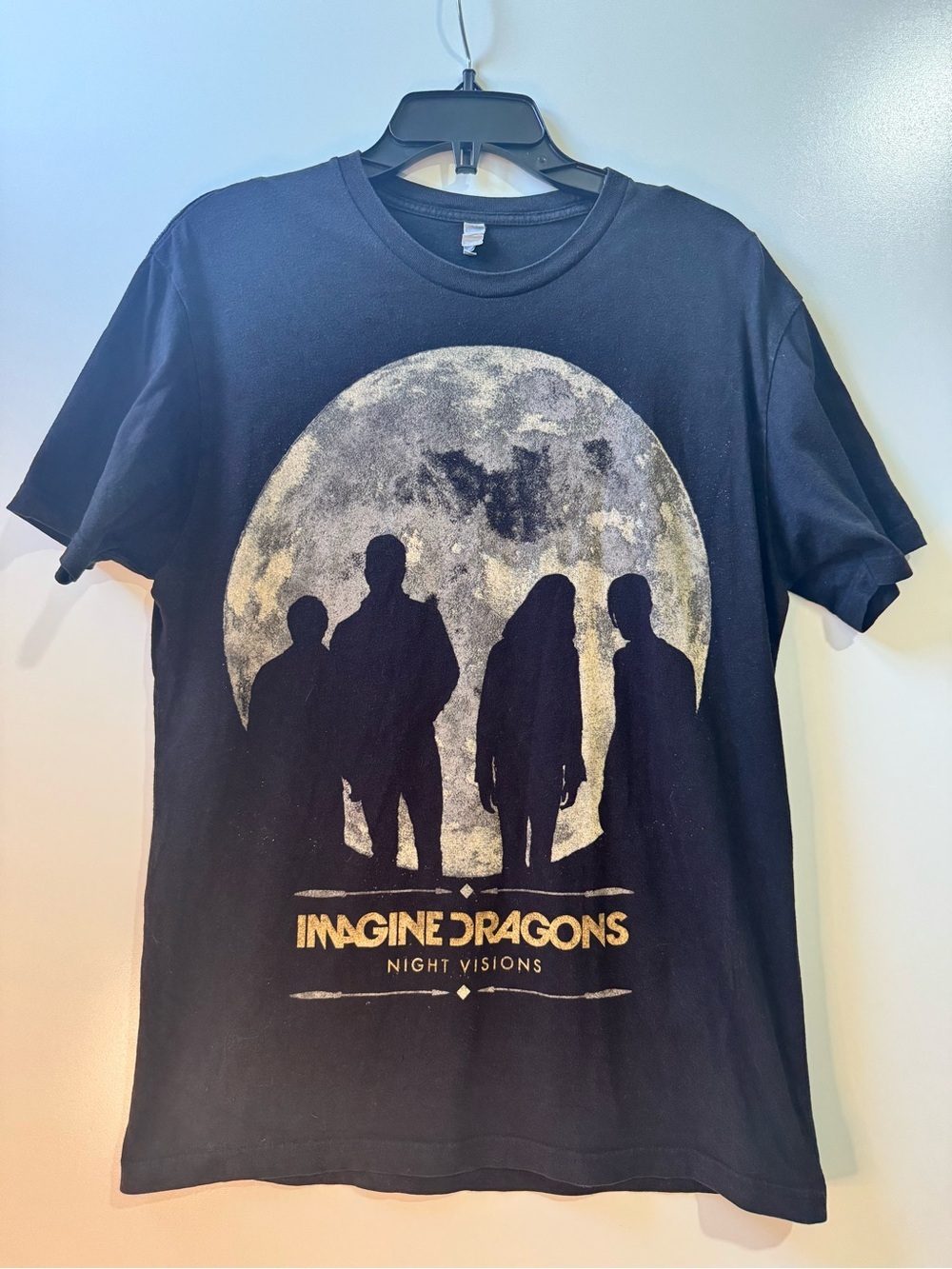 Imagine Dragons Night Visions Tour 2013 Graphic Band Tee